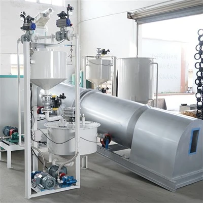 Máquina de revestimento por pulverização de pelotas para ração animal